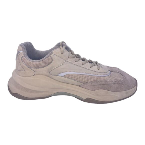 Zara Mens Taupe Chunky Dad Shoe Designer Style Runner Trainers Size 42 EU 9US main image 5